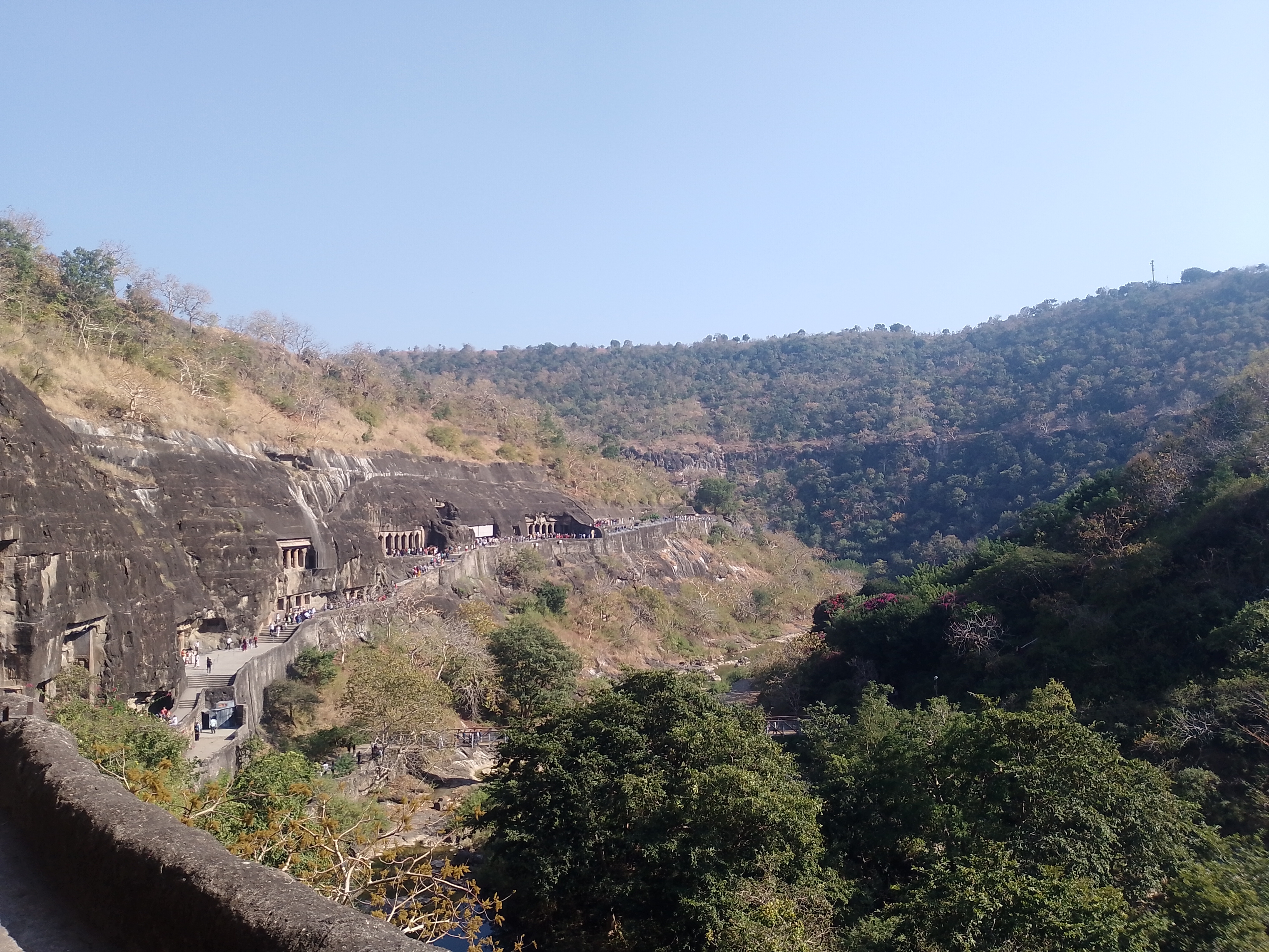 Ajanta Caves World Heritage Panorama